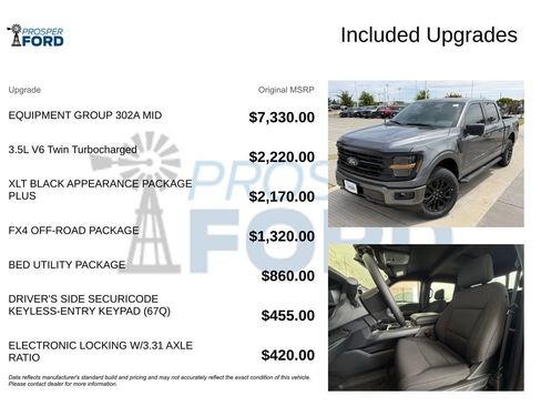 New 2026 Ford F150 XLT w/ Equipment Group 302A MID AWD/4WD image 3