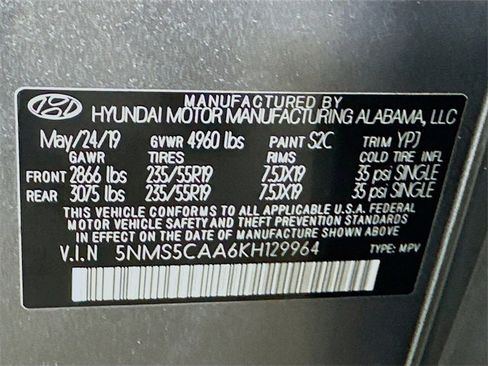 Used 2019 Hyundai Santa Fe Limited image 33