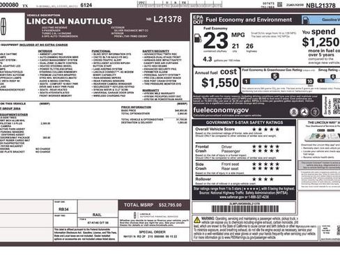 Used 2022 Lincoln Nautilus Reserve FWD image 26