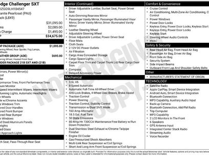 Used 2020 Dodge Challenger SXT w/ Blacktop Package
