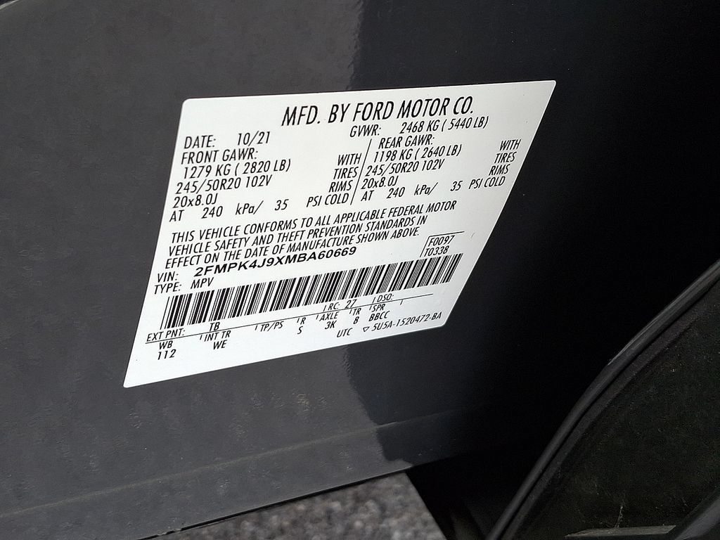 Used 2021 Ford Edge ST-Line AWD/4WD image 27