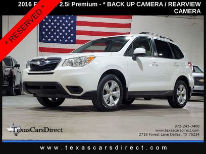 Used 2016 Subaru Forester 2.5i Premium