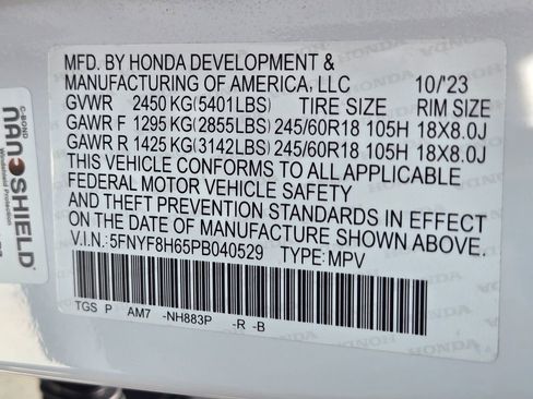 Certified 2023 Honda Passport TrailSport image 35