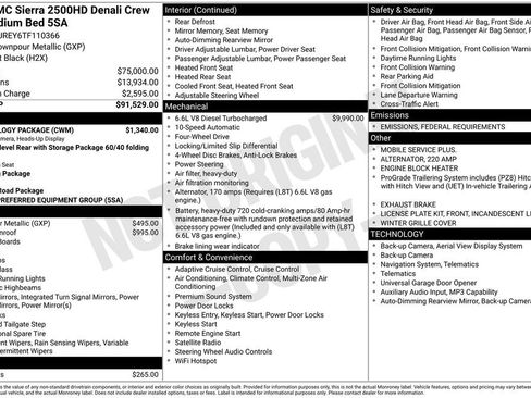 New 2026 GMC Sierra 2500 Denali w/ Technology Package image 10