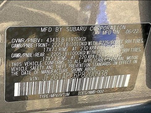 Used 2023 Subaru Crosstrek 2.0i Premium image 35