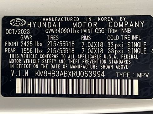 Used 2024 Hyundai Kona SEL FWD image 72