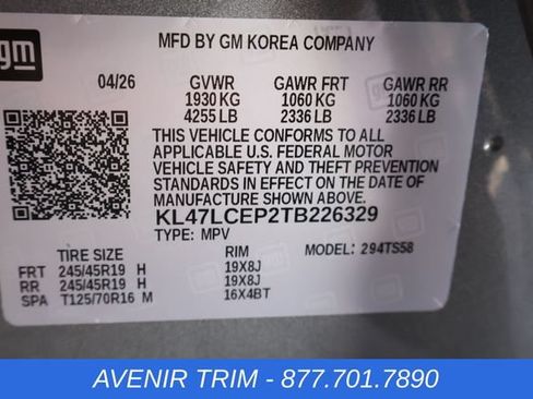 New 2026 Buick Envista Avenir FWD image 28