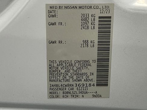 Used 2024 Nissan Altima 2.5 SR AWD/4WD image 60