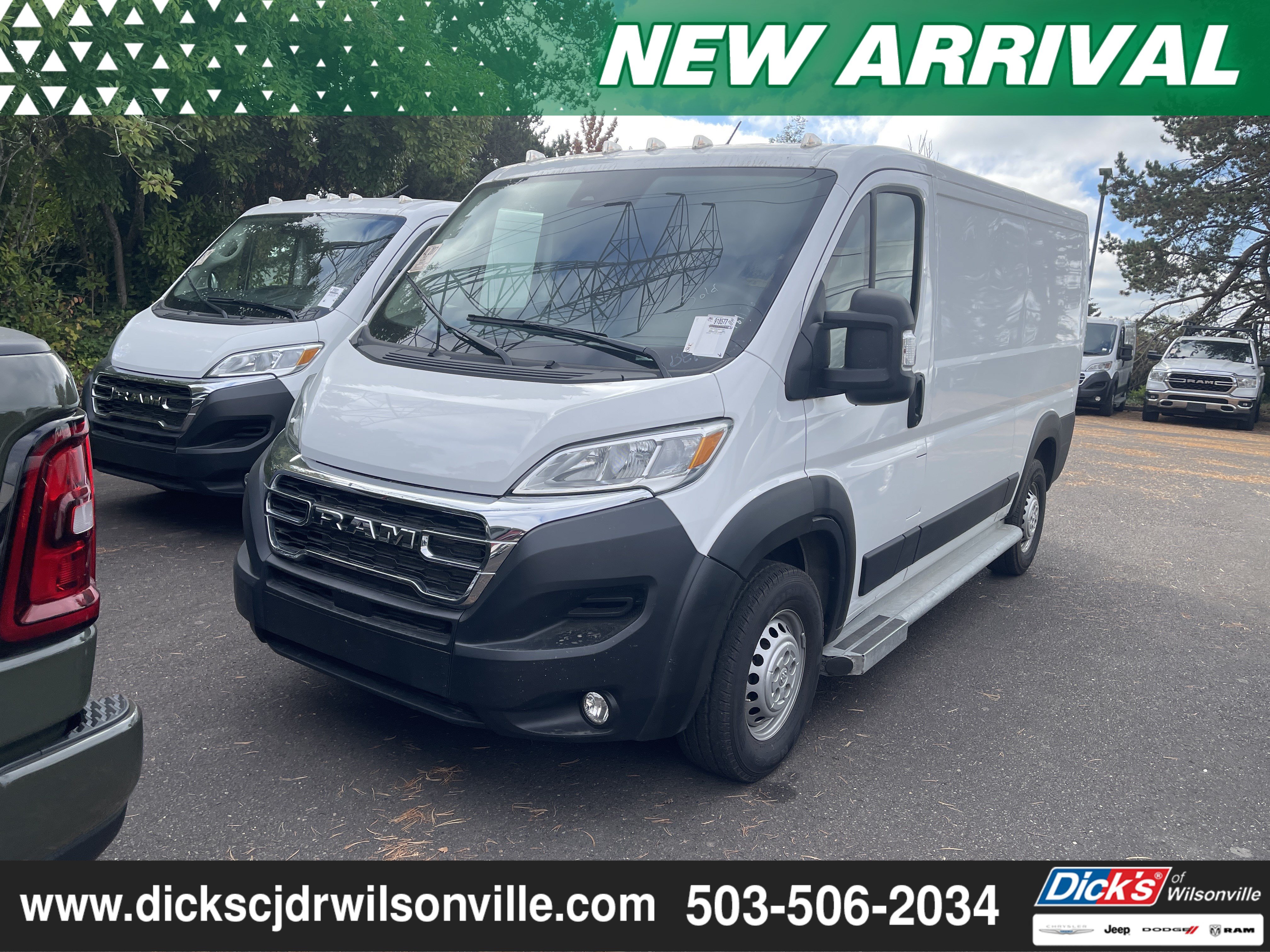 Used 2025 RAM ProMaster 2500 w/ U-Haul Equipment Group FWD image 1
