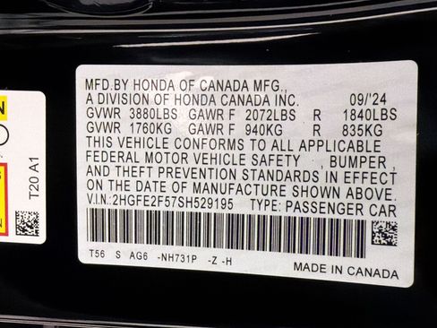 Used 2025 Honda Civic Sport image 22