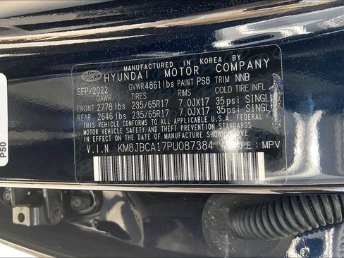 Used 2023 Hyundai Tucson Blue AWD/4WD image 17