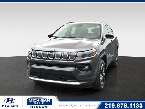 Used 2022 Jeep Compass Limited w/ Sun and Sound Group AWD/4WD image 1