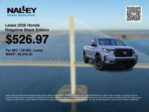 New 2026 Honda Ridgeline Black Edition image 3