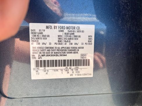 Used 2019 Lincoln Nautilus Select AWD/4WD image 20