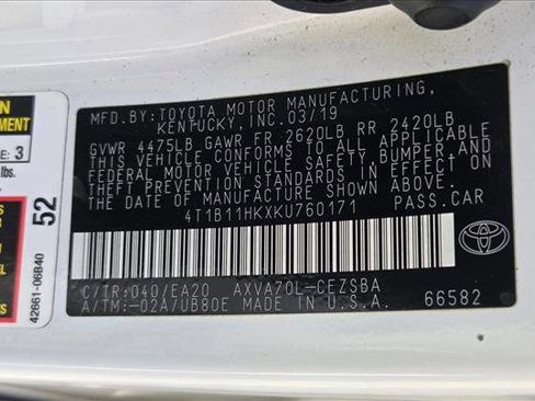 Used 2019 Toyota Camry SE image 23