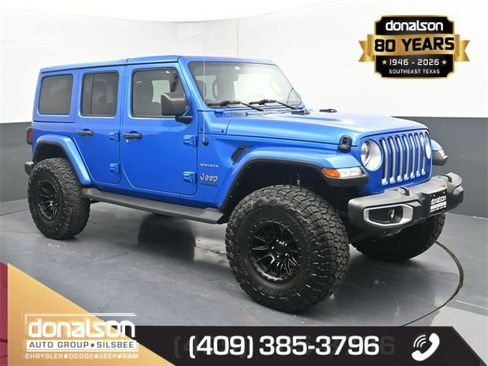Used 2022 Jeep Wrangler Unlimited Sahara w/ Cold Weather Group image 1