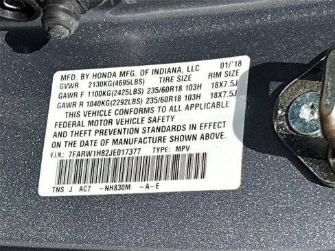 Used 2018 Honda CR-V EX-L image 32
