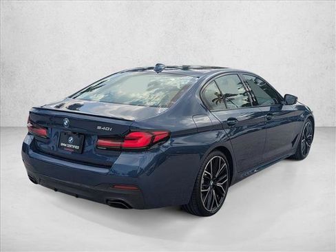 Certified 2023 BMW 540i w/ M Sport Package RWD image 5