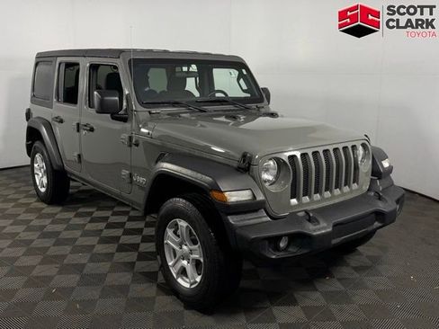 Used 2021 Jeep Wrangler Unlimited Sport image 1