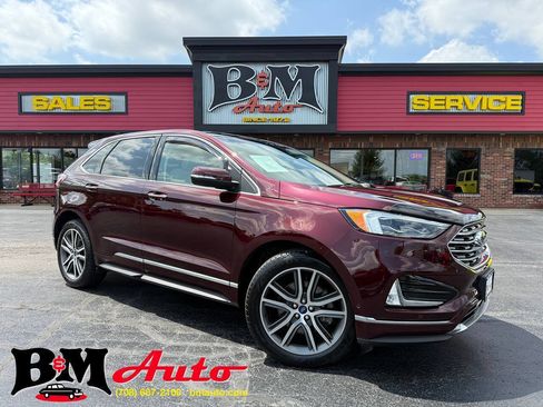 Used 2019 Ford Edge Titanium w/ Equipment Group 301A AWD/4WD image 1
