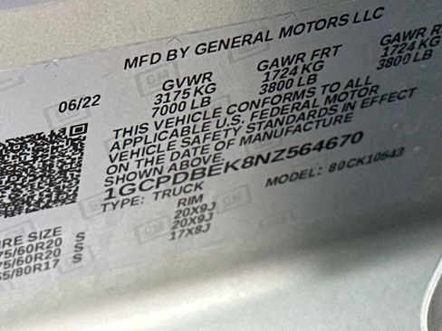 Used 2022 Chevrolet Silverado 1500 Custom image 29