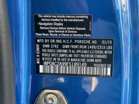 Used 2015 Porsche 911 GT3 image 50