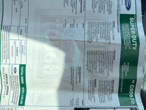 Used 2024 Ford F250 Limited w/ FX4 Off-Road Package image 30