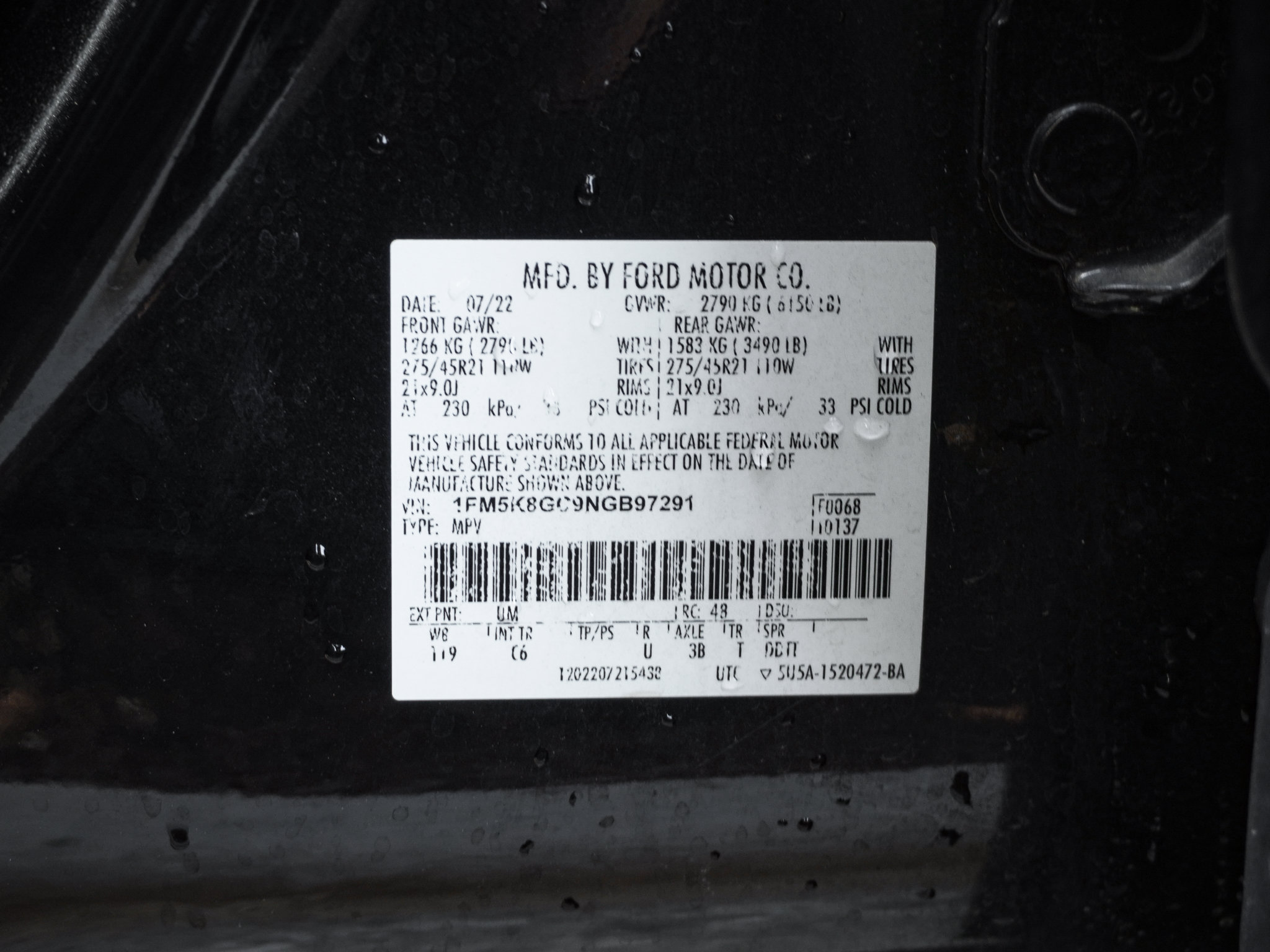 Used 2022 Ford Explorer ST w/ Equipment Group 401A AWD/4WD image 36