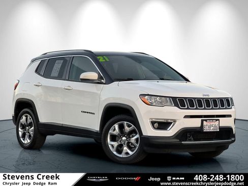 Used 2021 Jeep Compass Limited w/ Sun and Sound Group image 1