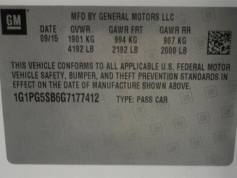 Used 2016 Chevrolet Cruze LTZ w/ Sun, Sound and Sport Package FWD image 35