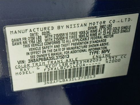 Used 2025 Nissan Kicks S FWD image 12
