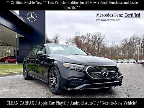 Certified 2026 Mercedes-Benz E 350 4MATIC Sedan image 1