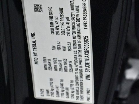 Used 2025 Tesla Model 3 Long Range RWD image 35
