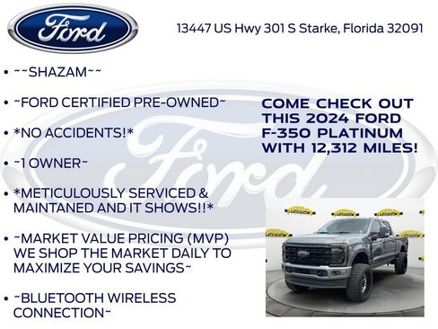 Used 2024 Ford F350 Platinum w/ FX4 Off-Road Package image 6