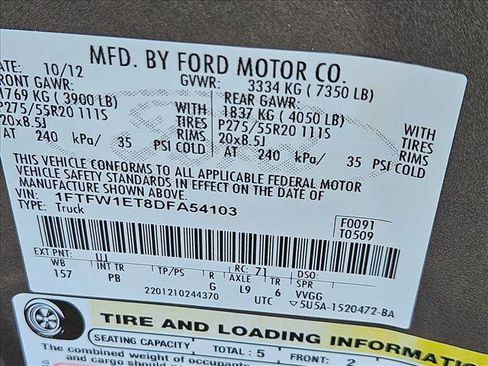 Used 2013 Ford F150 Platinum image 24