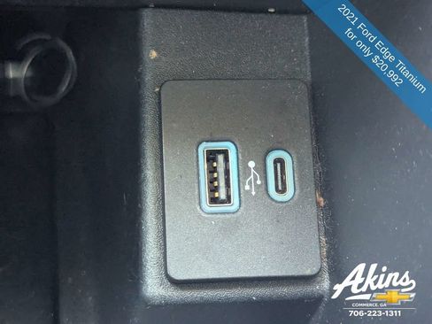 Used 2021 Ford Edge Titanium w/ Cargo Accessory Package FWD image 22