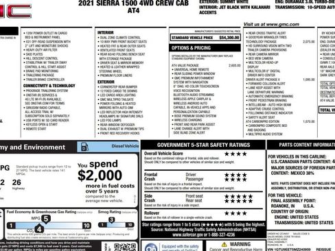 Used 2021 GMC Sierra 1500 AT4 w/ AT4 Value Package image 14