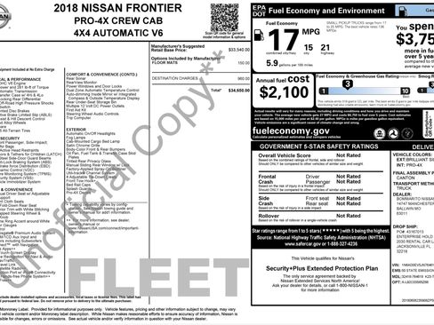 Used 2018 Nissan Frontier PRO-4X image 4