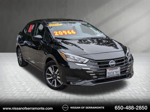 Certified 2025 Nissan Versa S w/ S Plus Package FWD image 1
