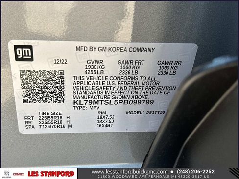 Used 2023 Chevrolet TrailBlazer RS w/ Convenience Package image 19