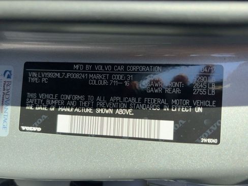 Used 2018 Volvo S90 T6 Inscription image 19