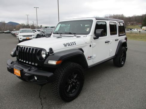 Certified 2021 Jeep Wrangler Unlimited Sport image 1