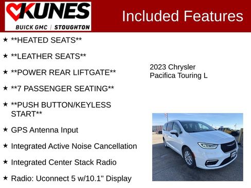 Used 2023 Chrysler Pacifica Touring-L FWD image 3
