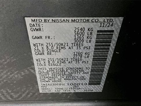 Used 2025 Nissan Murano Platinum image 37