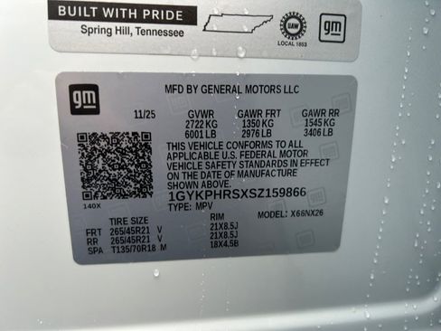 New 2025 Cadillac XT6 Sport w/ Platinum Package image 34