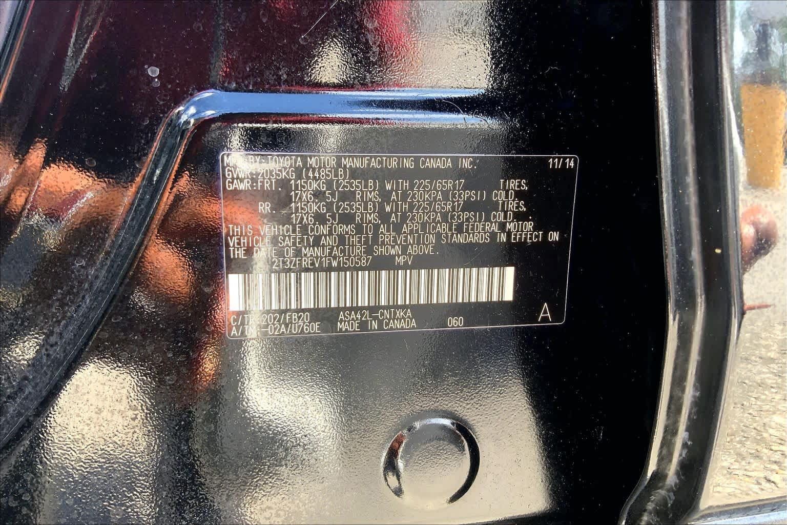 Used 2015 Toyota RAV4 LE FWD image 36