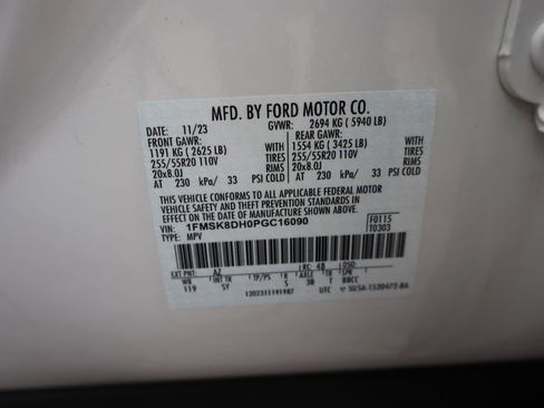 Used 2023 Ford Explorer XLT w/ Equipment Group 202A image 48