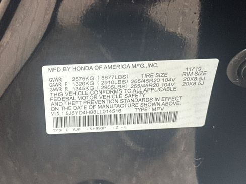 Used 2020 Acura MDX SH-AWD w/ Advance Package image 48