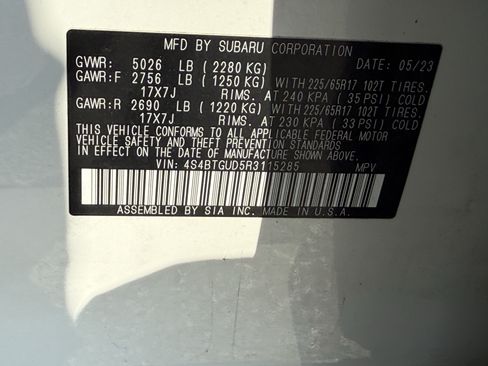 Used 2024 Subaru Outback Wilderness AWD/4WD image 37