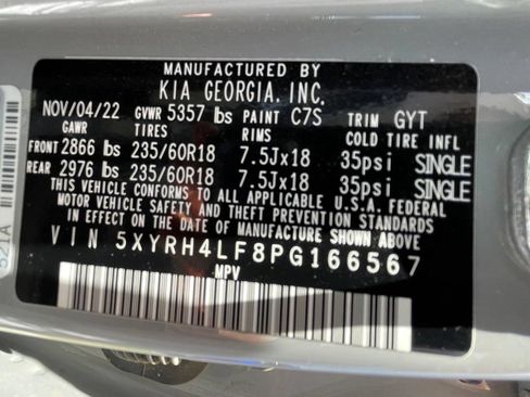 Certified 2023 Kia Sorento EX w/ Panoramic Sunroof Package FWD image 34